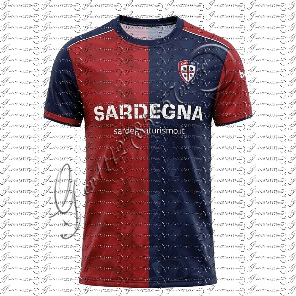 Sports Equipment Jersey - 2026 Cagliari 3D-Druck Fußballtrikot für Männer