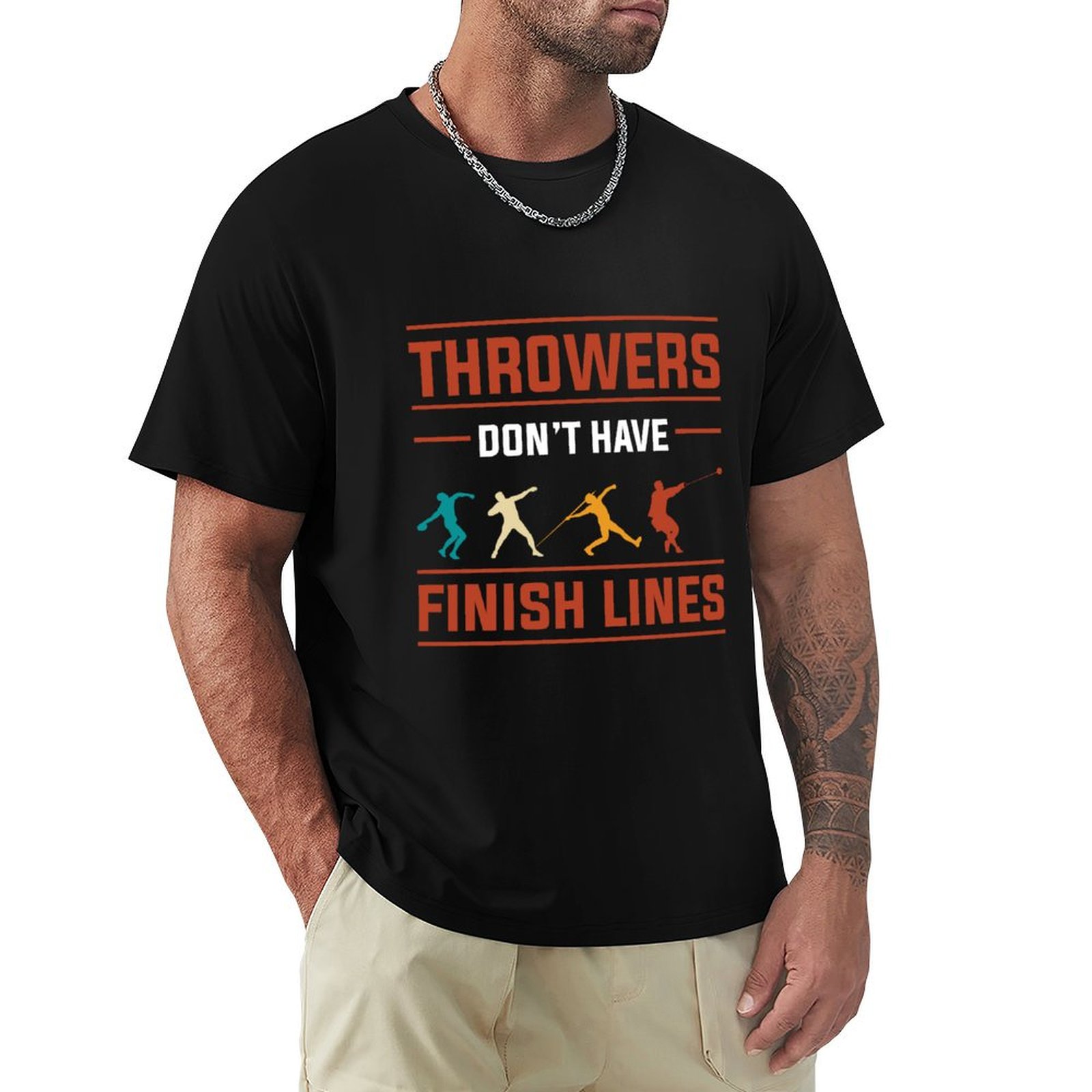 Javelin Throwing - Leichtathletik Diskuswurf Speerwurf Hammerwurf Kugelstoß T-Shirt