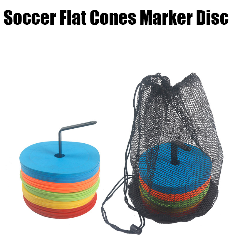 Football Training Cone - 10 stücke Fußball Flache Kegel Marker