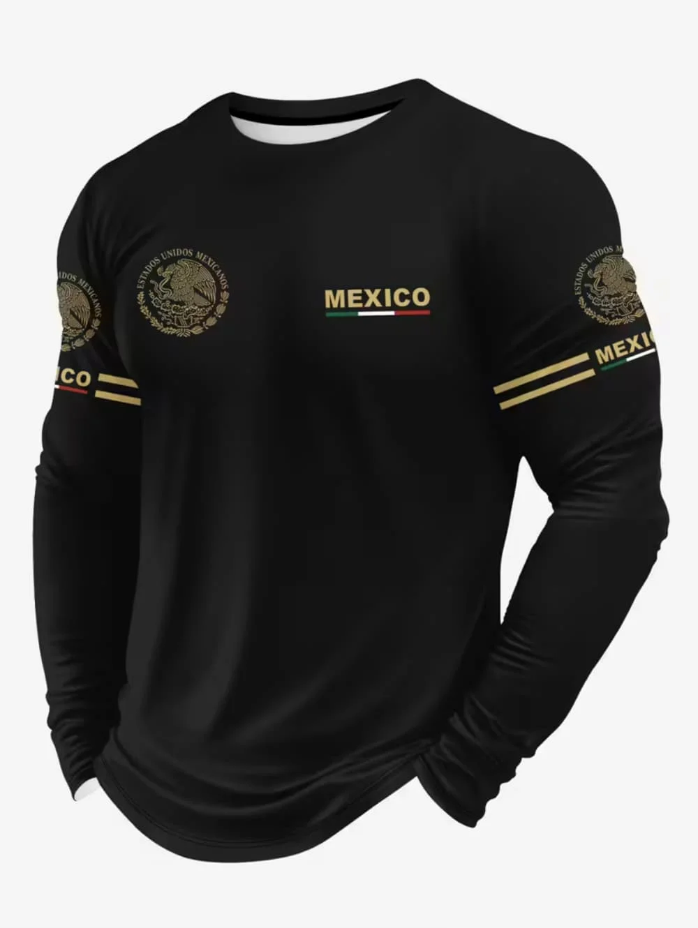 Herren-T-Shirt mit Mexiko-Adle – Sports Equipment Jersey Bewertung und Preis