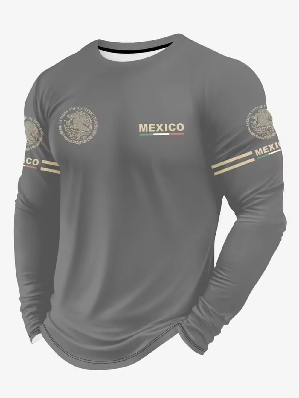 Herren-T-Shirt mit Mexiko-Adle – Sports Equipment Jersey Bewertung und Preis