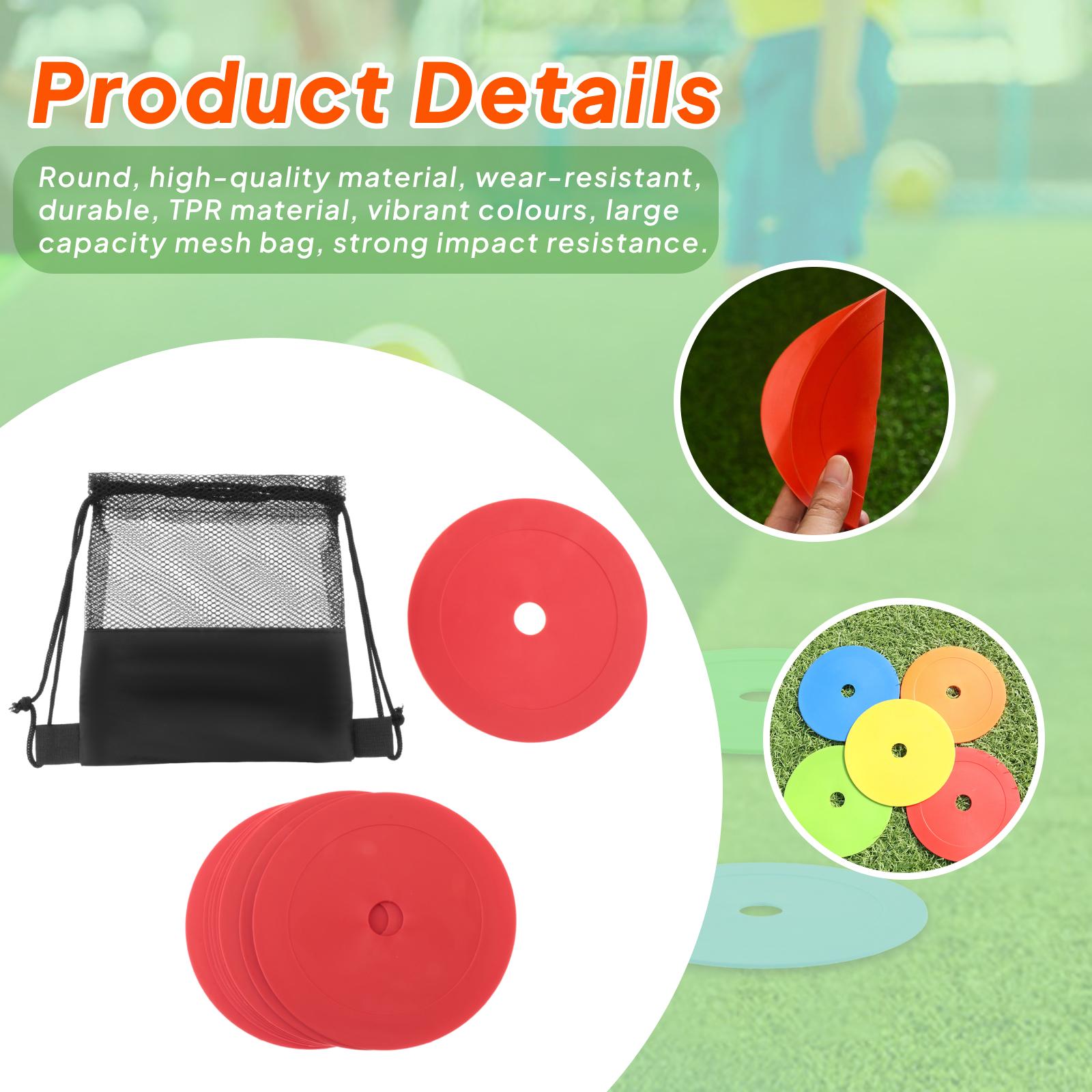 Rutschfeste flache Kegel, Fußb – Football Training Cone Bewertung und Preis