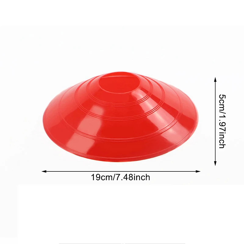12 stücke kegel Set Fußball tr – Football Training Cone Bewertung und Preis