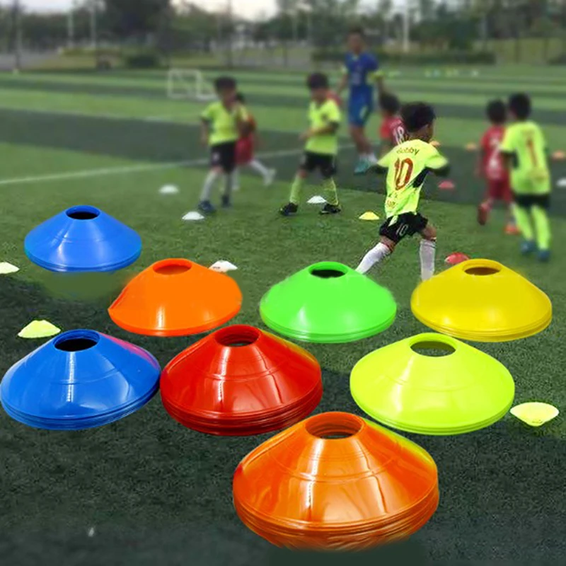12 stücke kegel Set Fußball tr – Football Training Cone Bewertung und Preis