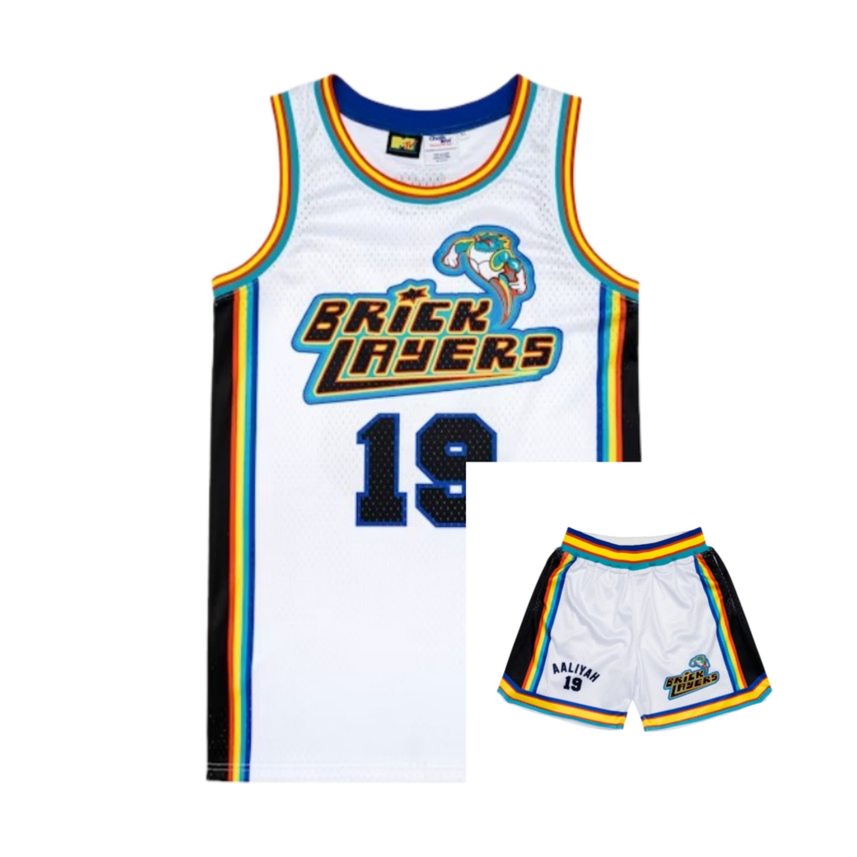 1996 Aaliyah # 19 Bricklayers  – Sports Equipment Jersey Bewertung und Preis