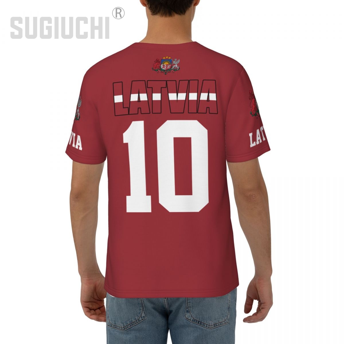 Unisex Nation T-Shirt mit Lett – Sports Equipment Jersey Bewertung und Preis