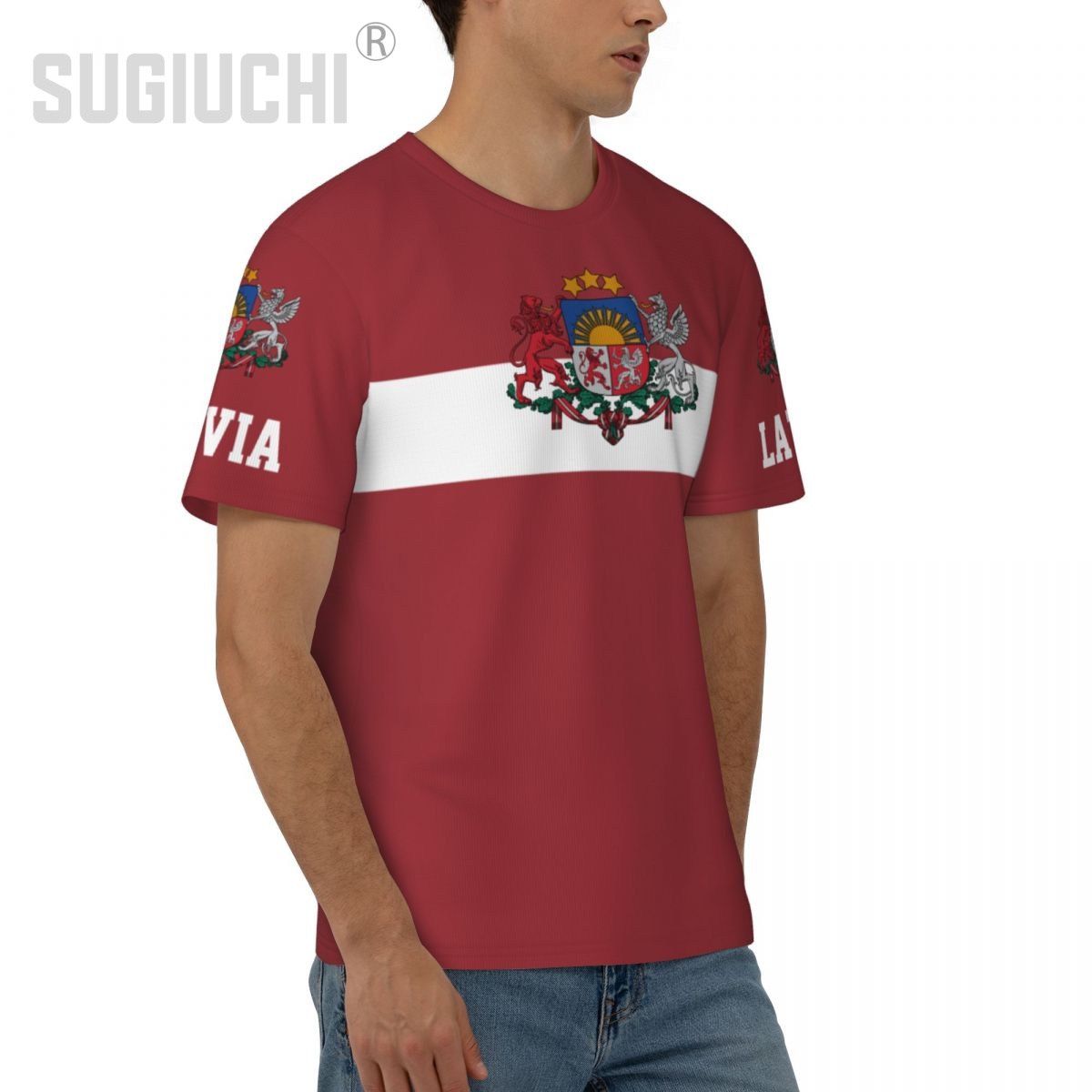 Unisex Nation T-Shirt mit Lett – Sports Equipment Jersey Bewertung und Preis