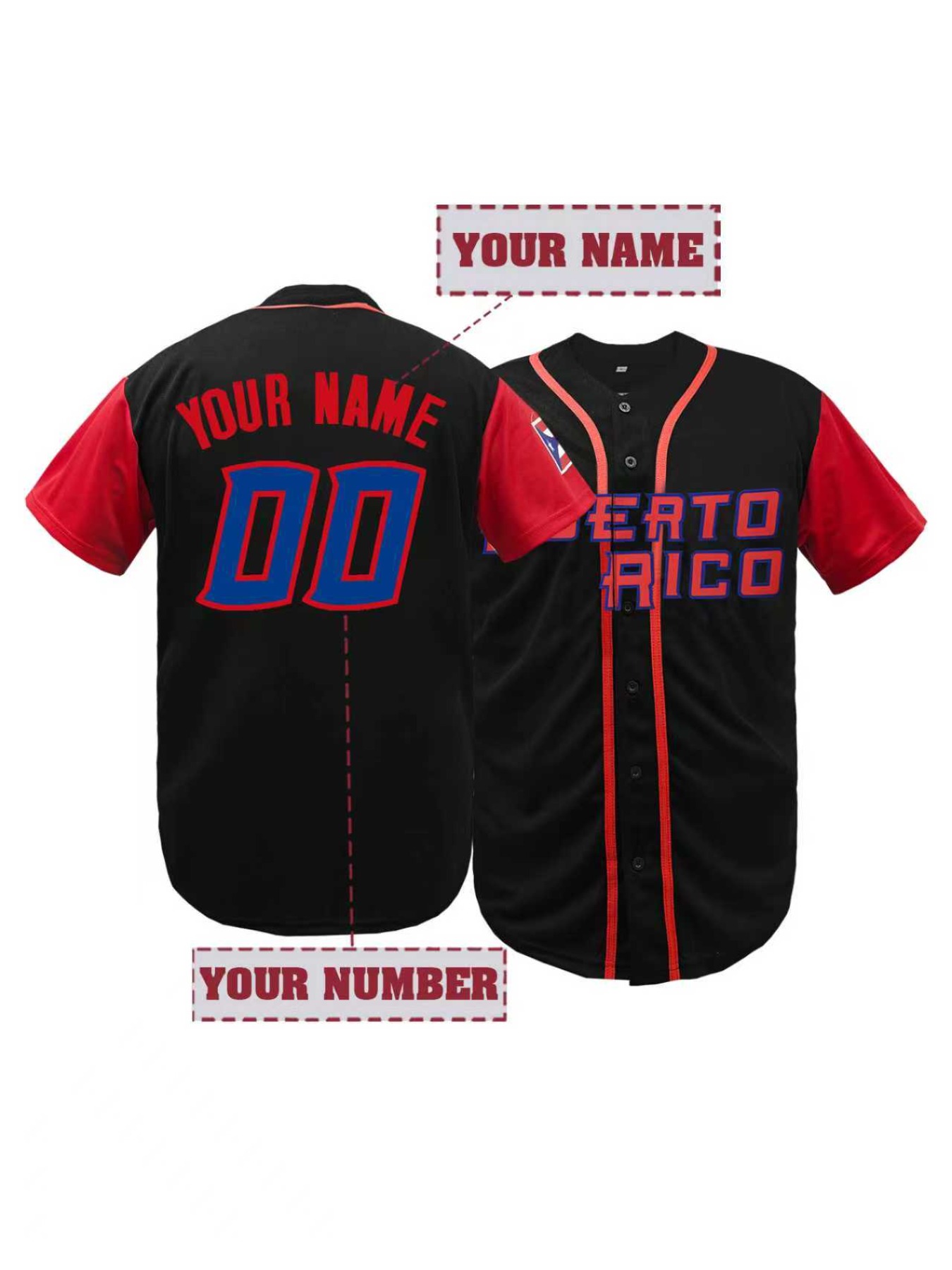 Personalisiertes Baseball-Trik – Sports Equipment Jersey Bewertung und Preis
